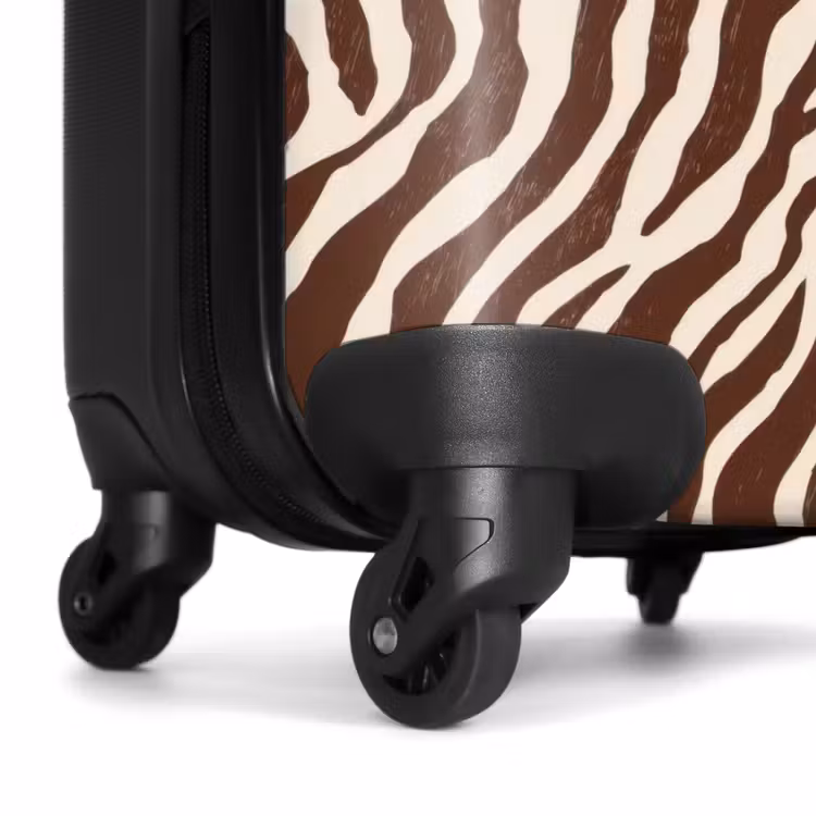 Koffer - Zebra - Muster - Schwarz - Weiß — 7