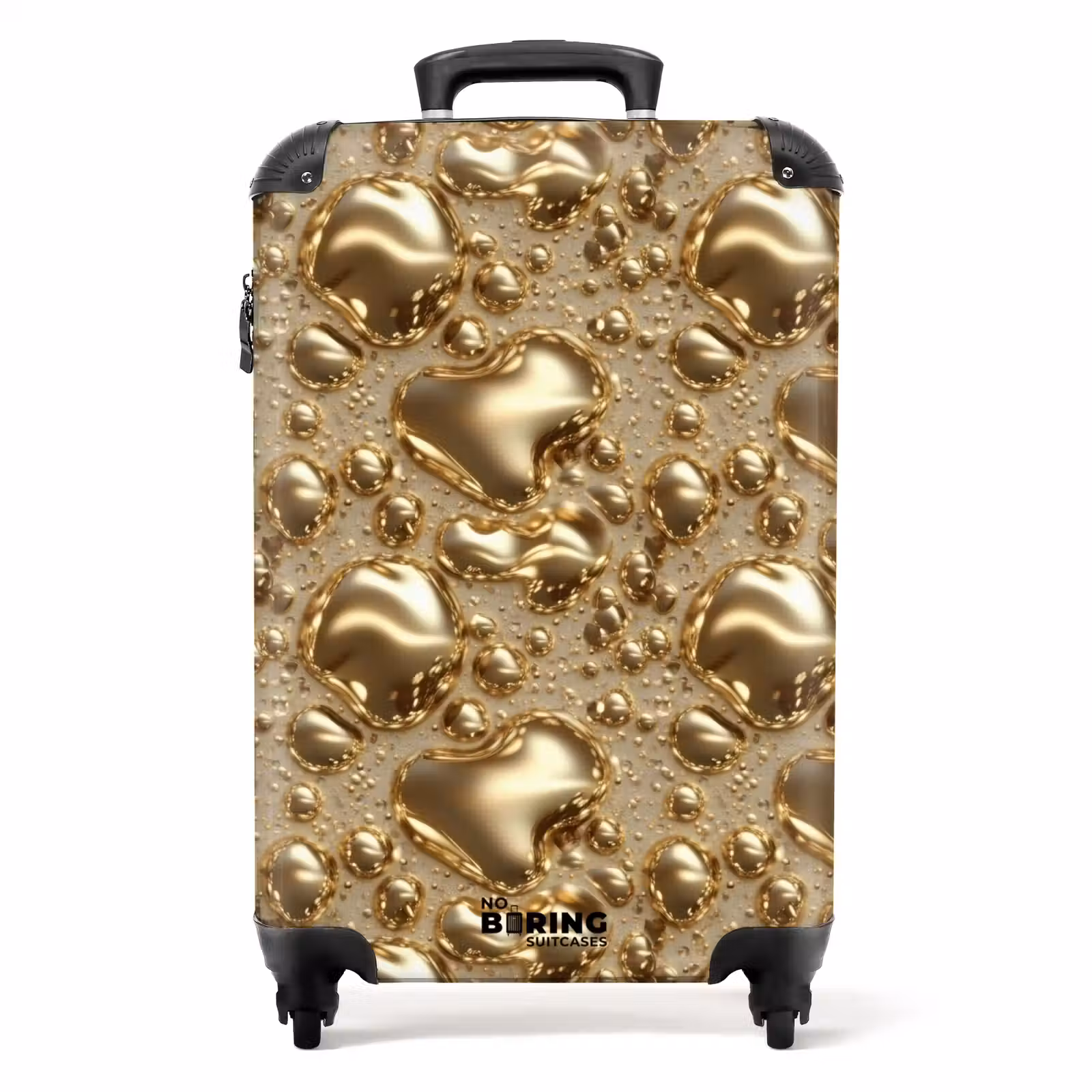 Koffer - Tröpfchen - Organisch - Gold — 1