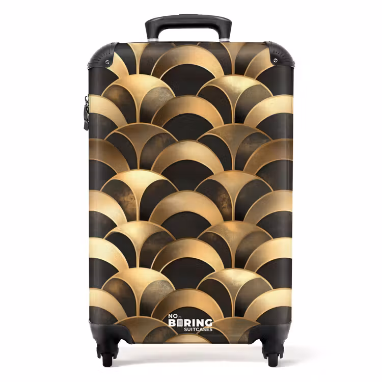 Koffer - Skalen - Textur - Gold — 1