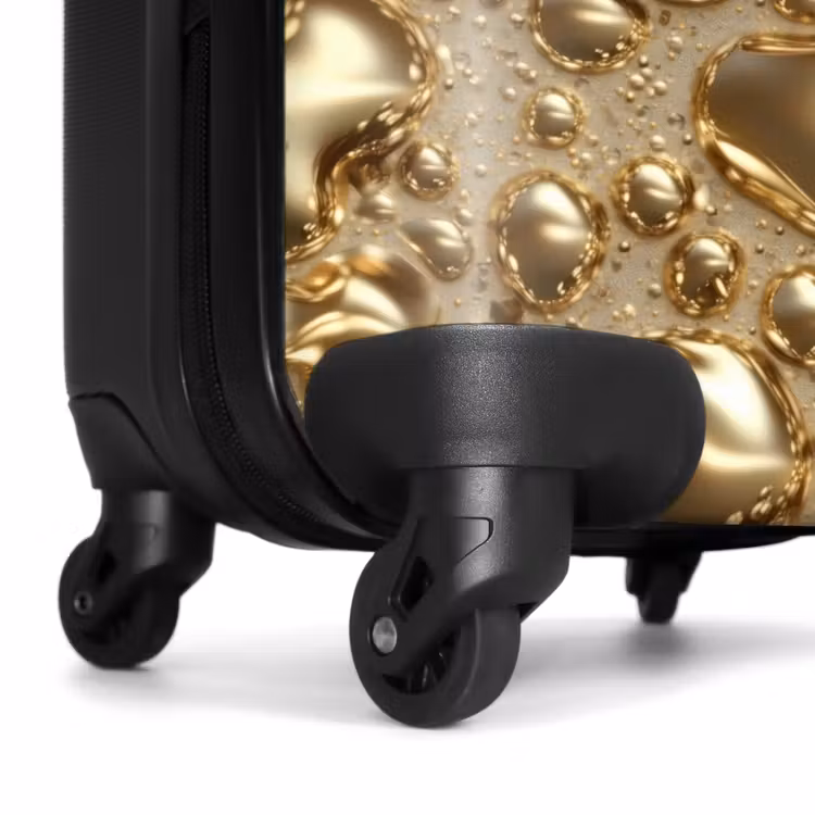 Koffer - Tröpfchen - Organisch - Gold — 7