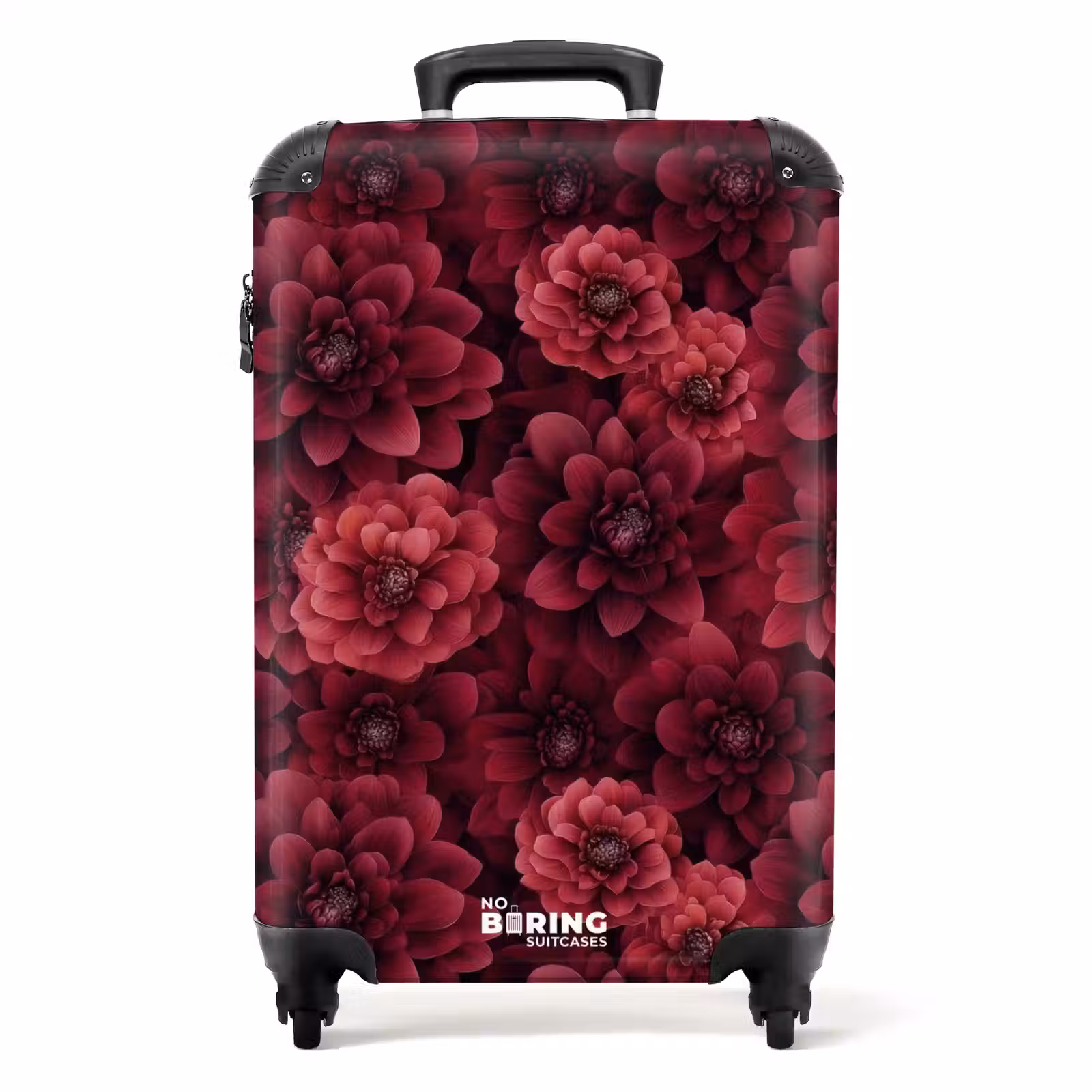 Koffer - Dahlien - Blumen - Rot — 1