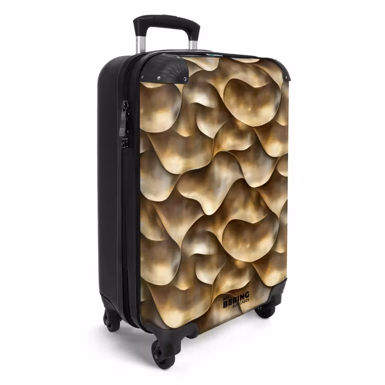 Koffer - Abstrakt - Antik - Gold — 2
