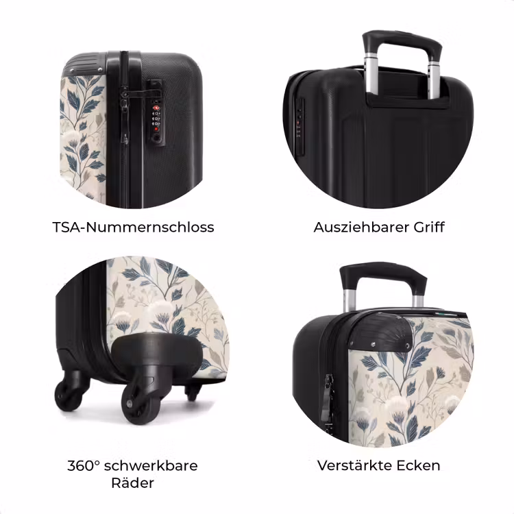 Koffer - Klassisch - Botanisch - Farbenfroh — 8