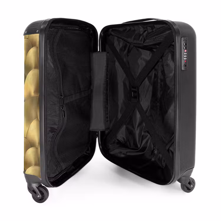 Koffer - Modern - Kreis - Gold — 5