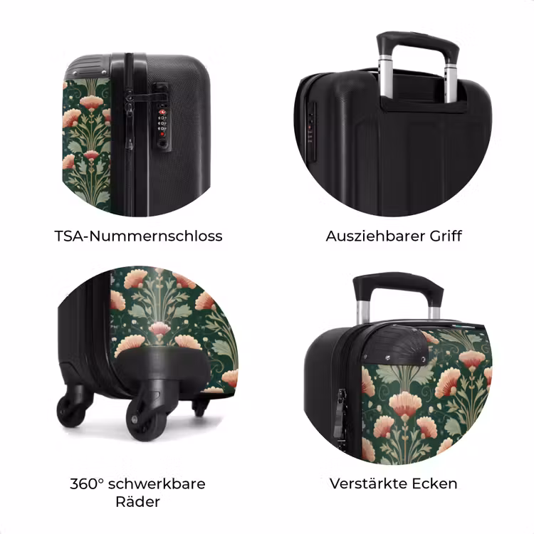 Koffer - Muster - Botanisch - Farbenfroh — 8