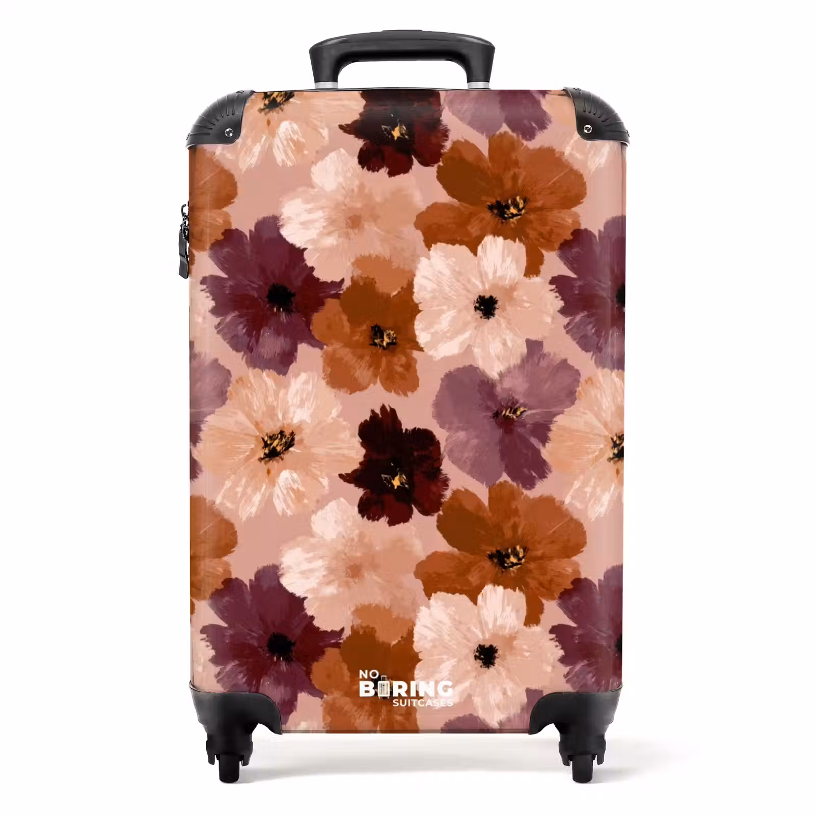 Koffer - Blumen - Abstrakt - Erdtöne — 1