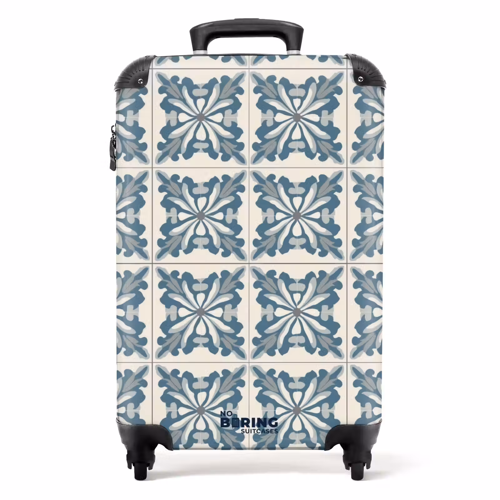 Koffer - Muster - Fliese - Blau — 1