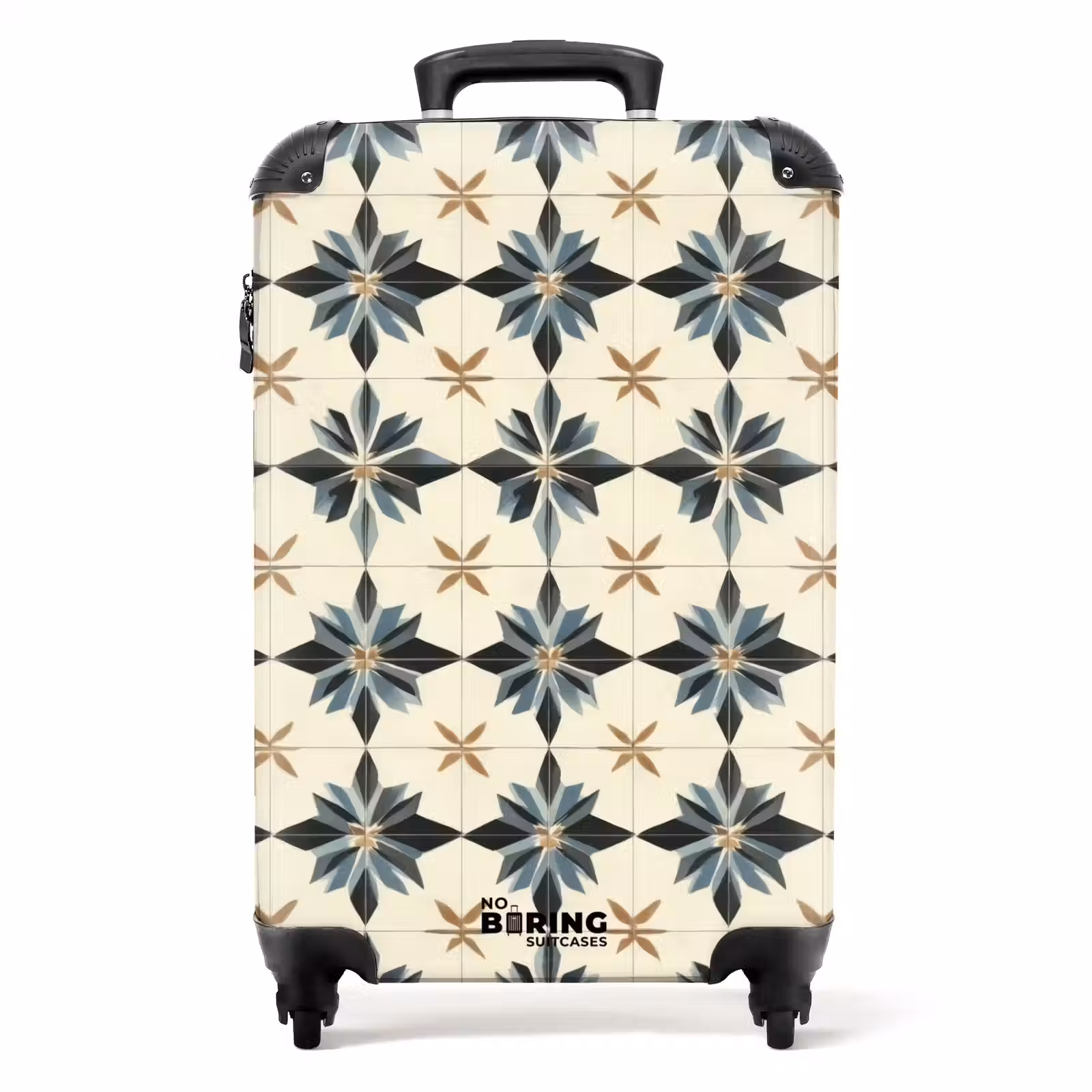 Koffer - Ornamental - Ornament - Blau — 1