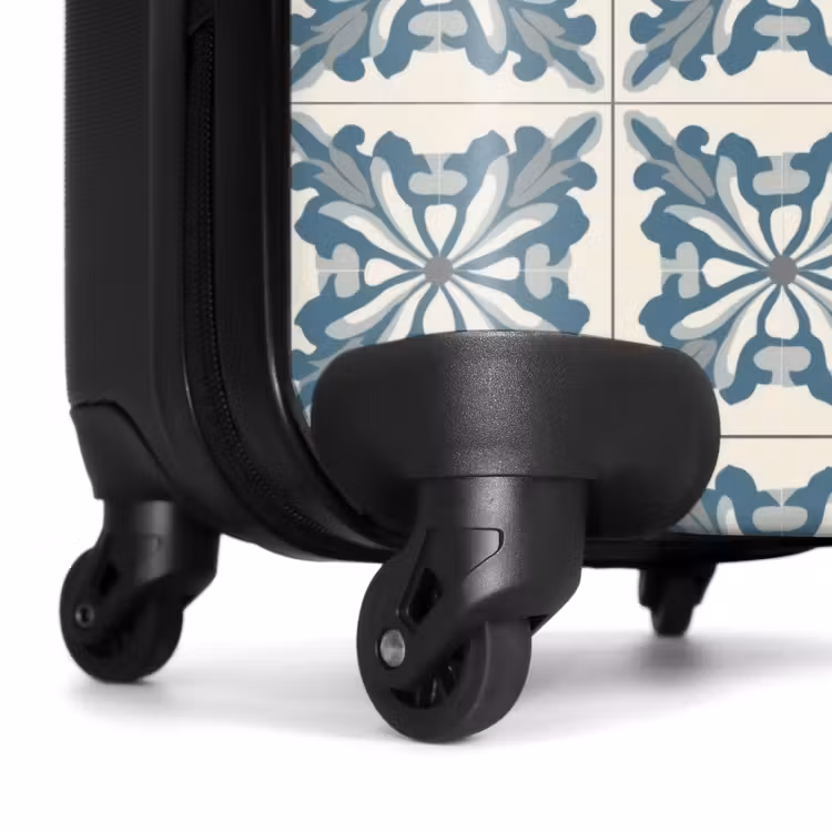 Koffer - Muster - Fliese - Blau — 7