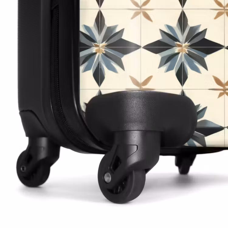 Koffer - Ornamental - Ornament - Blau — 7