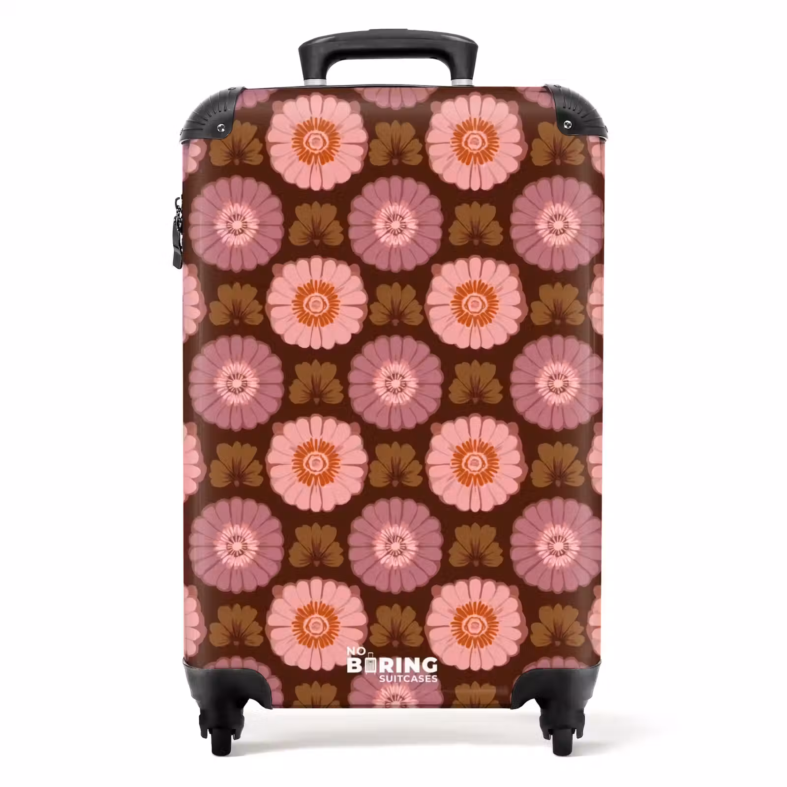 Koffer - Retro - Gänseblümchen - Rosa — 1