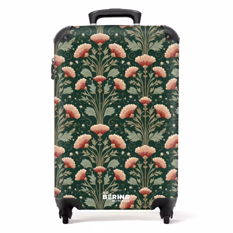 Koffer - Muster - Botanisch - Farbenfroh — 1