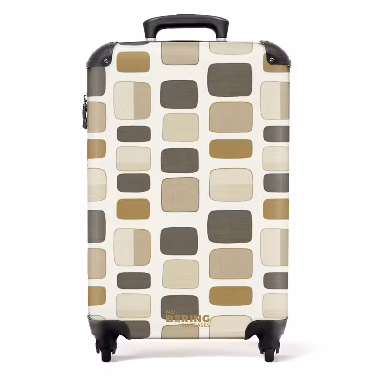 Koffer - Blöcke - Vintage - Grau — 1