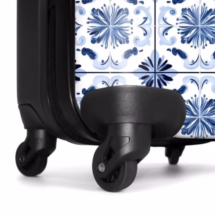 Koffer - Muster - Fliese - Blau — 7