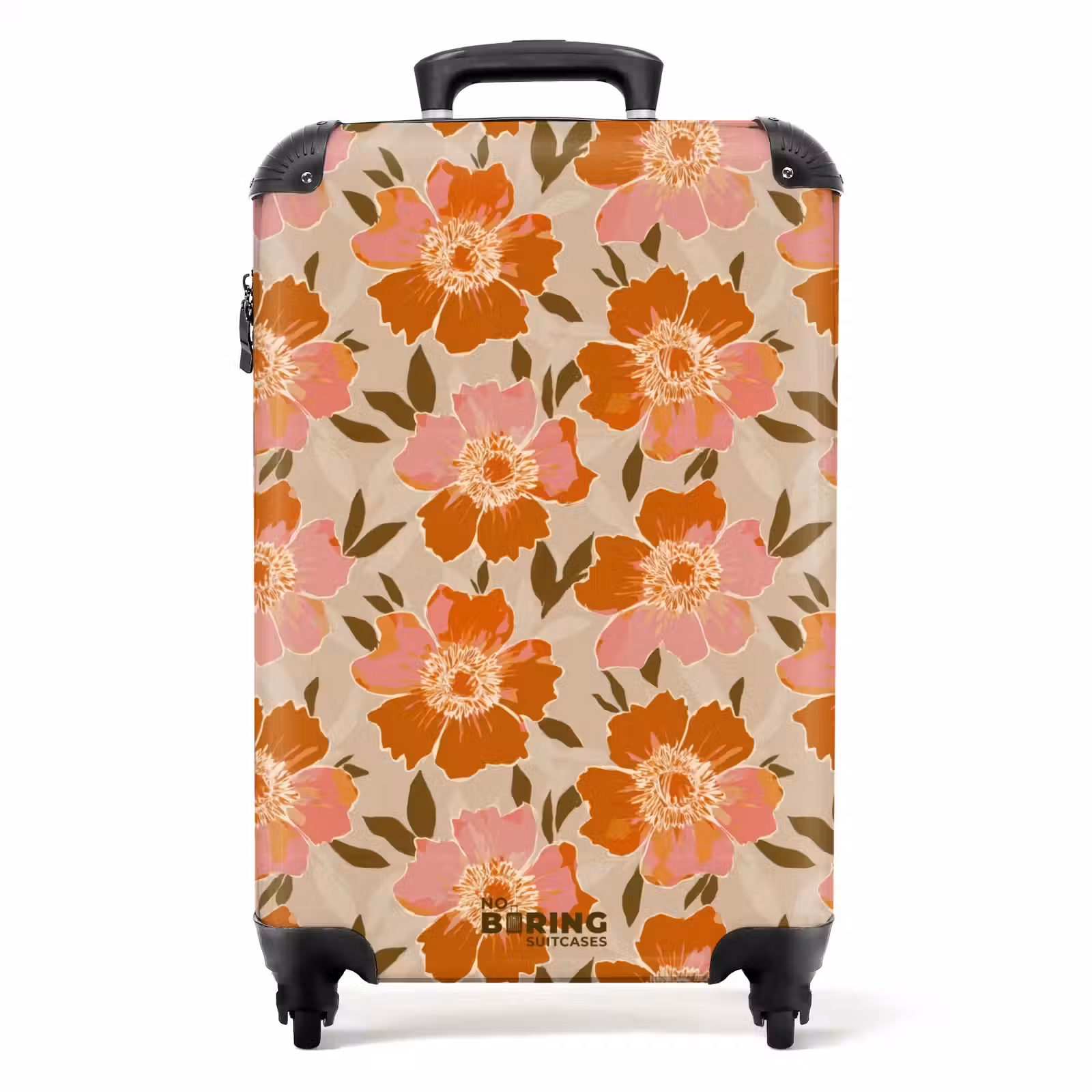 Koffer - Blumen - Motiv - Retro — 1