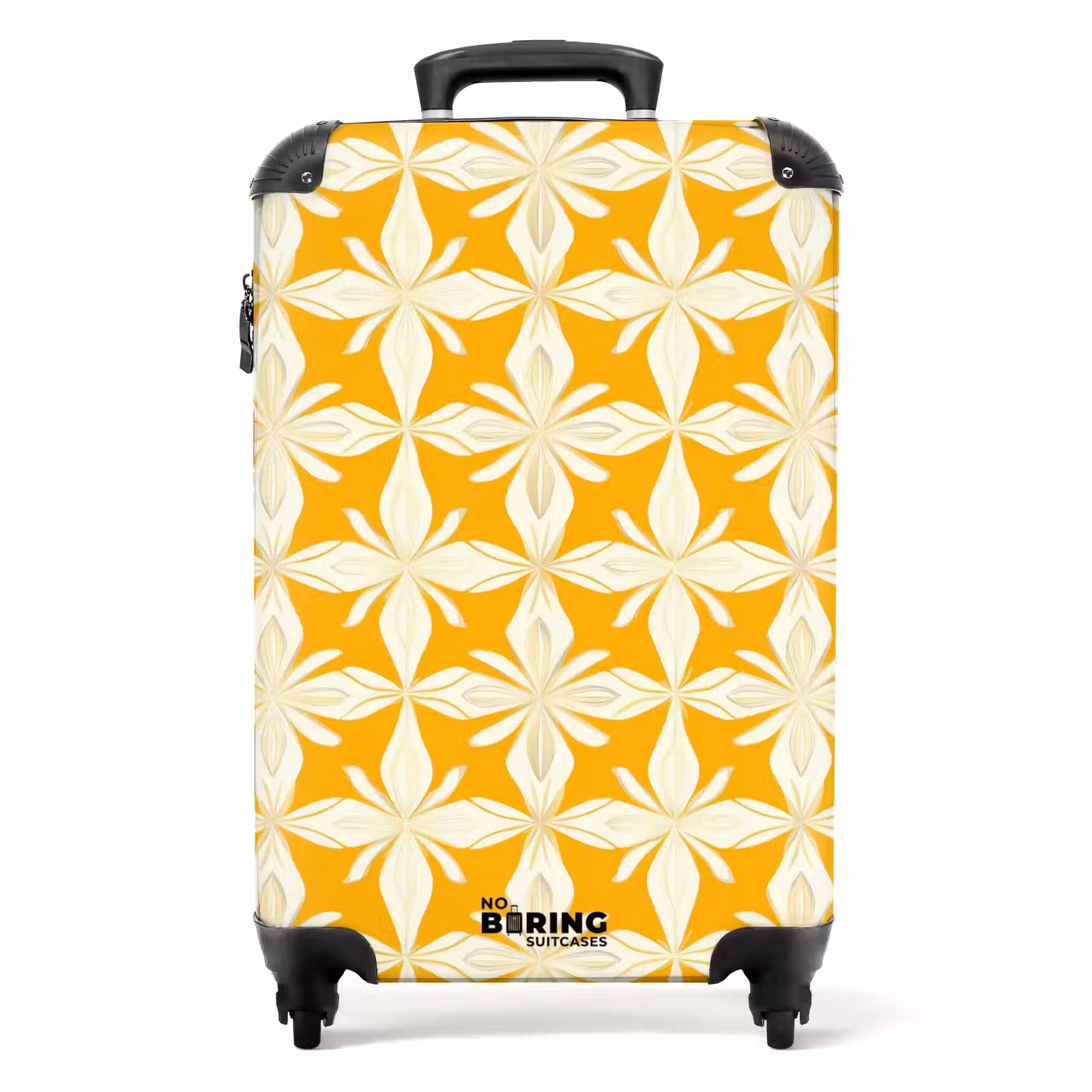 Koffer - Muster - Retro - Gelb — 1