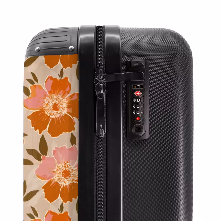 Koffer - Blumen - Motiv - Retro — 6