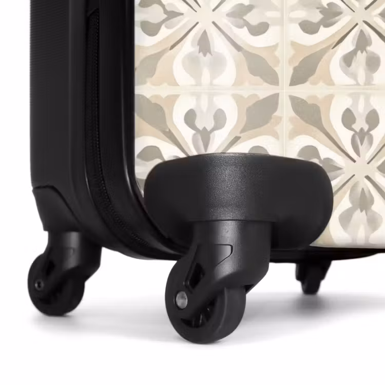 Koffer - Fliese - Motiv - Beige — 7