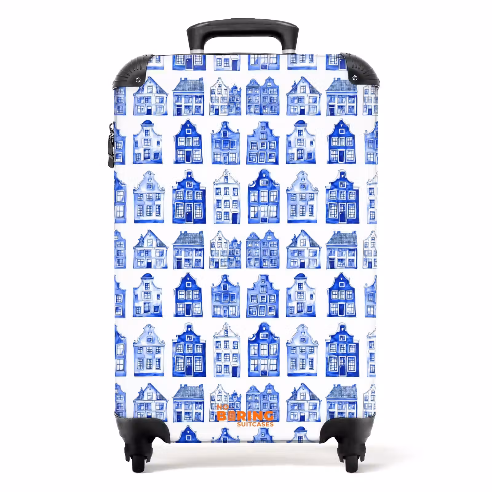 Koffer - Muster - Häuser - Blau — 1