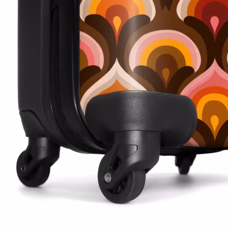 Koffer - Muster - Retro - Farbenfroh — 7