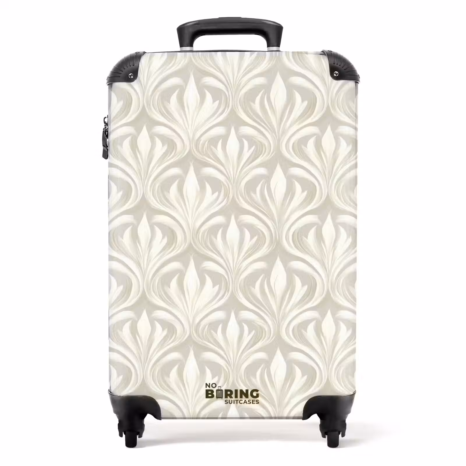 Koffer - Barock - Muster - Beige — 1