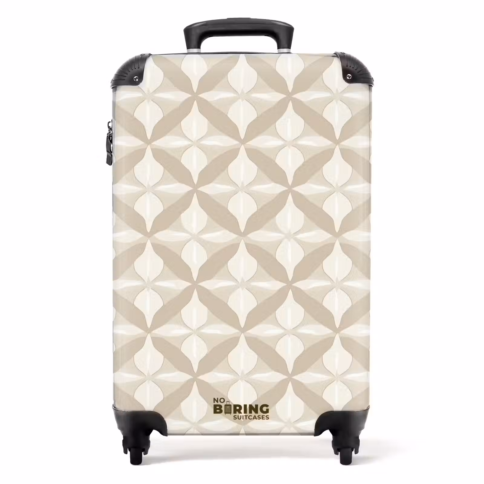 Koffer - Muster - Klassisch - Beige — 1