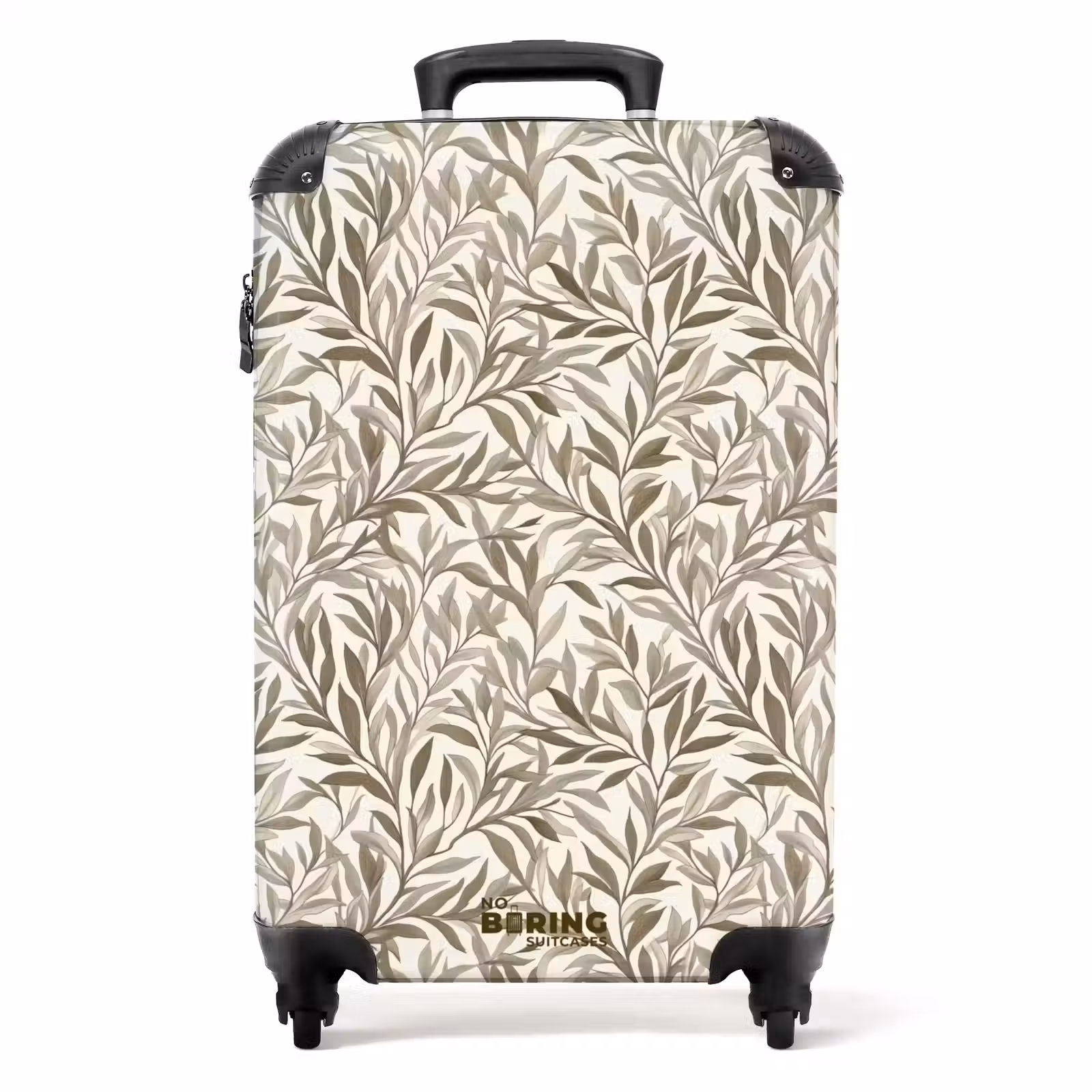 Koffer - Zweige - Botanisch - Taupe — 1