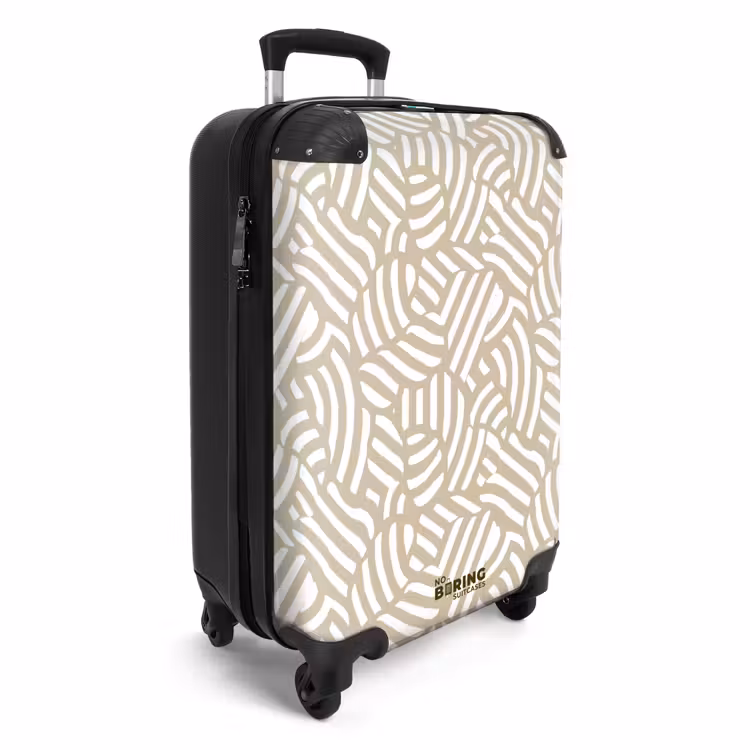 Koffer - Abstrakt - Modern - Beige — 2