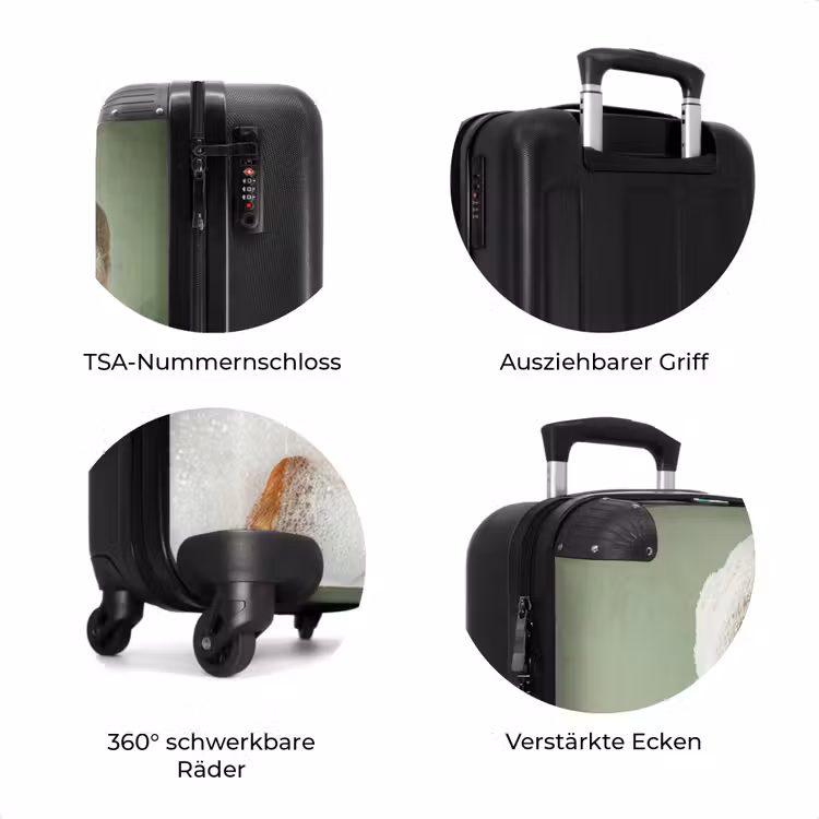 Koffer - Hund - Bad - Champagner - Handtuch — 8