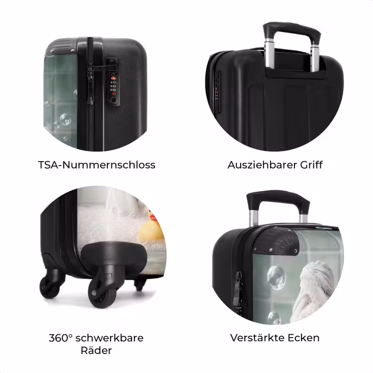 Koffer - Hunde - Badeentchen - Handtücher — 8