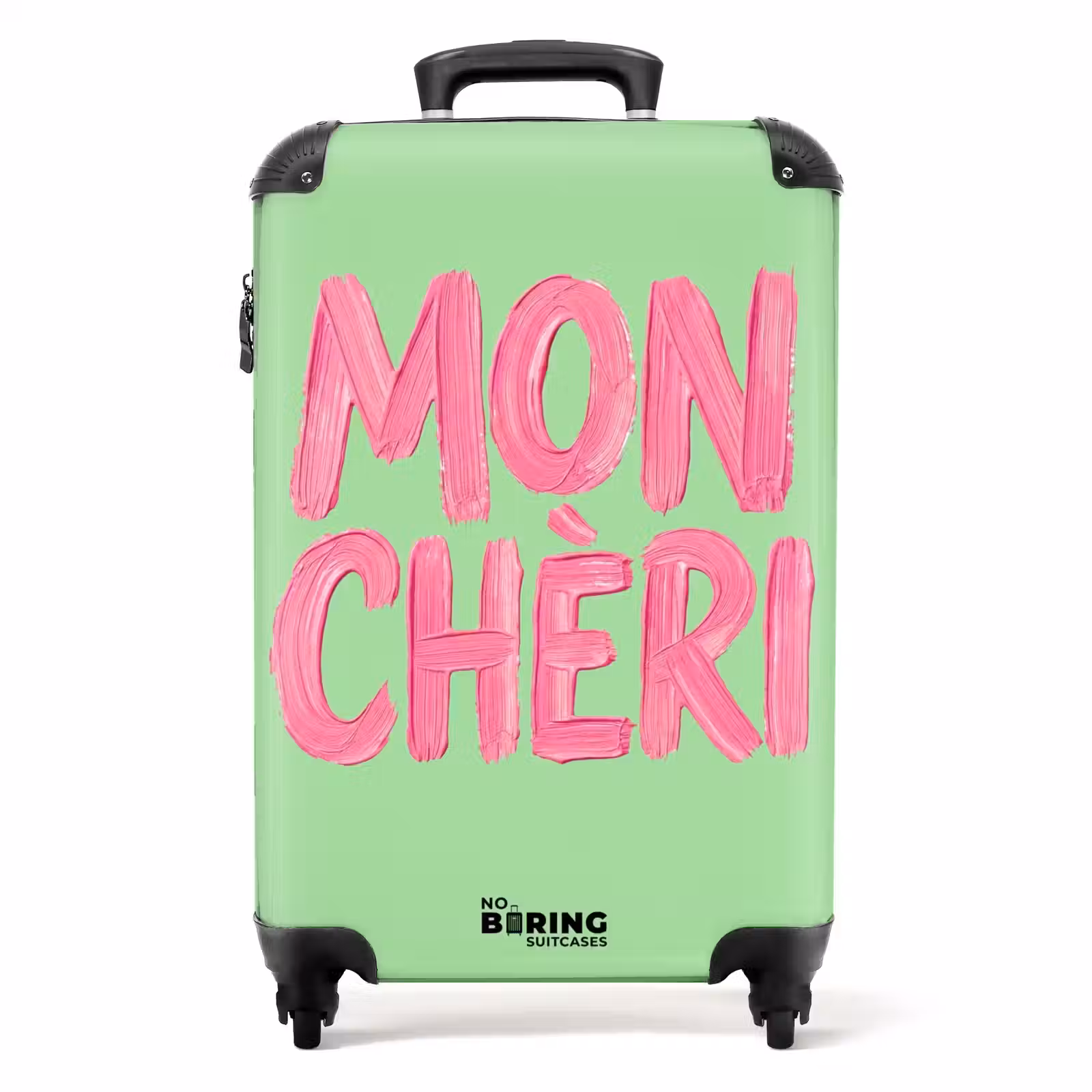 Koffer - Mon cheri - Grün - Rosa — 1