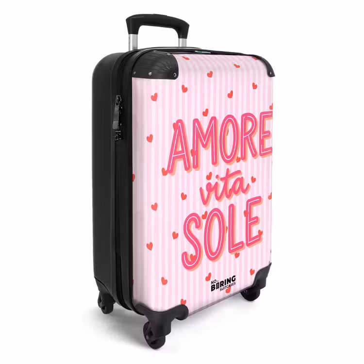 Koffer - Amore vita Sohle - Rosa - Herzen — 2