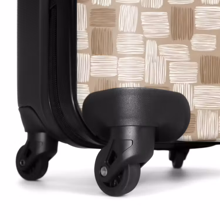 Koffer - Block - Muster - Braun — 7