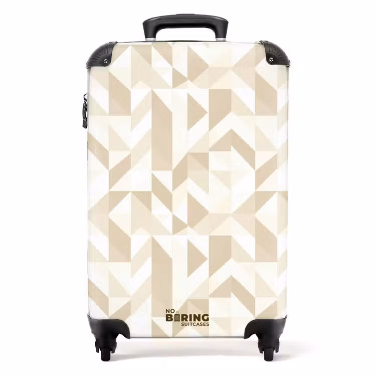 Koffer - Modern - Abstrakt - Beige — 1
