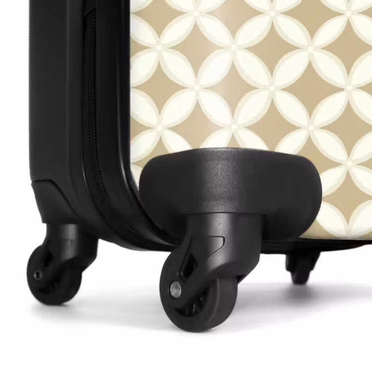 Koffer - Symmetrisch - Motiv - Beige — 7