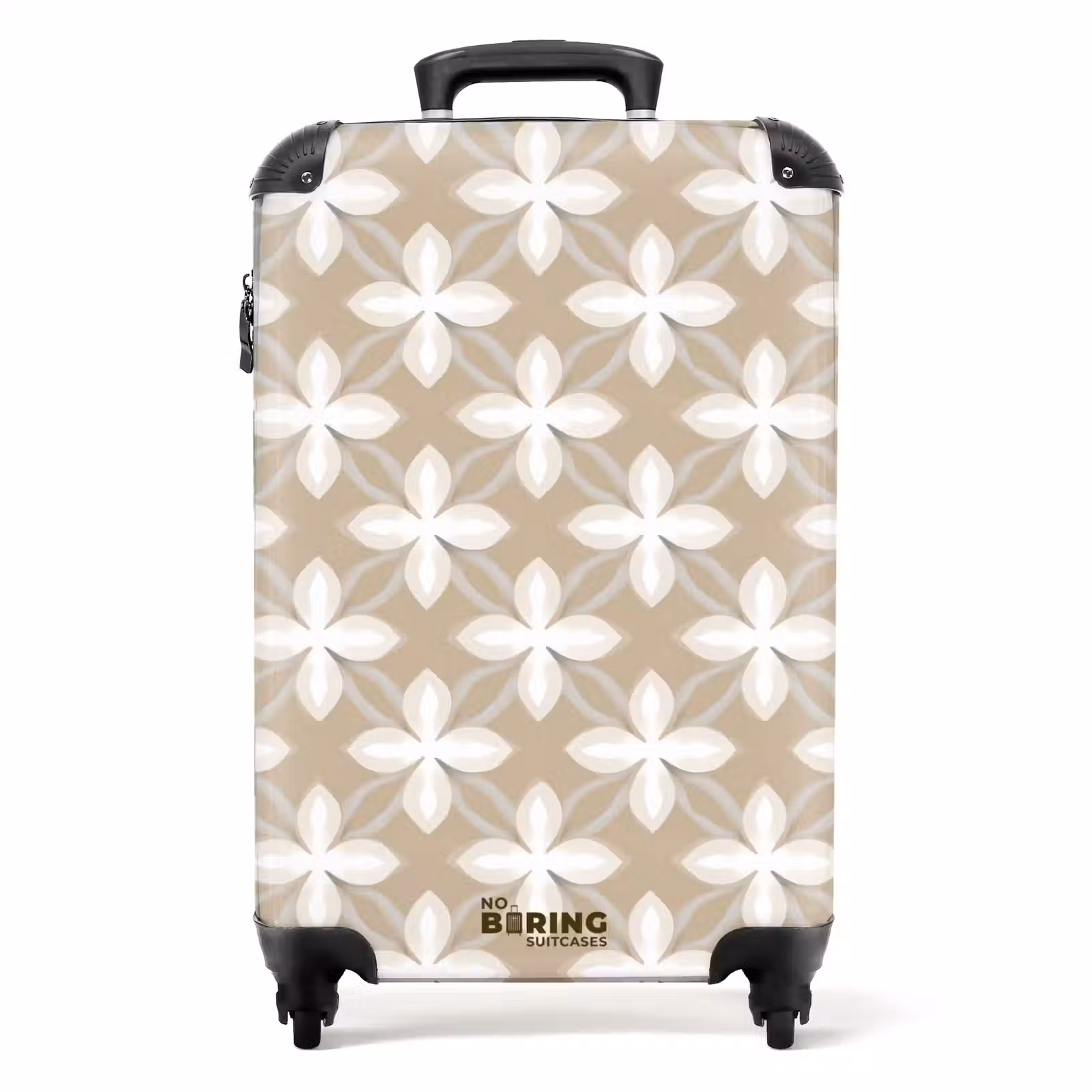 Koffer - Muster - Symmetrisch - Beige — 1