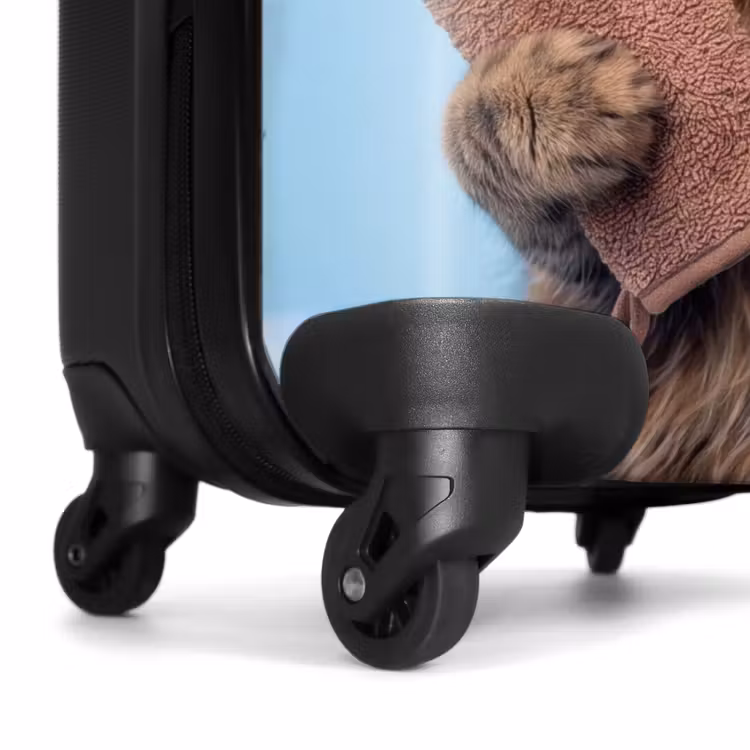 Koffer - Katze - Handtuch - Waschlappen - Seife — 7