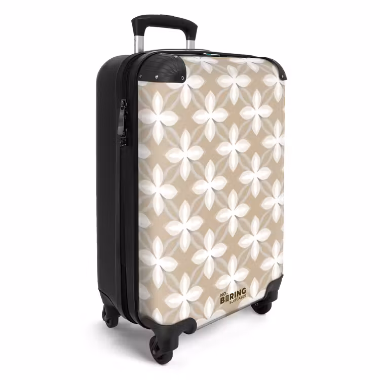 Koffer - Muster - Symmetrisch - Beige — 2