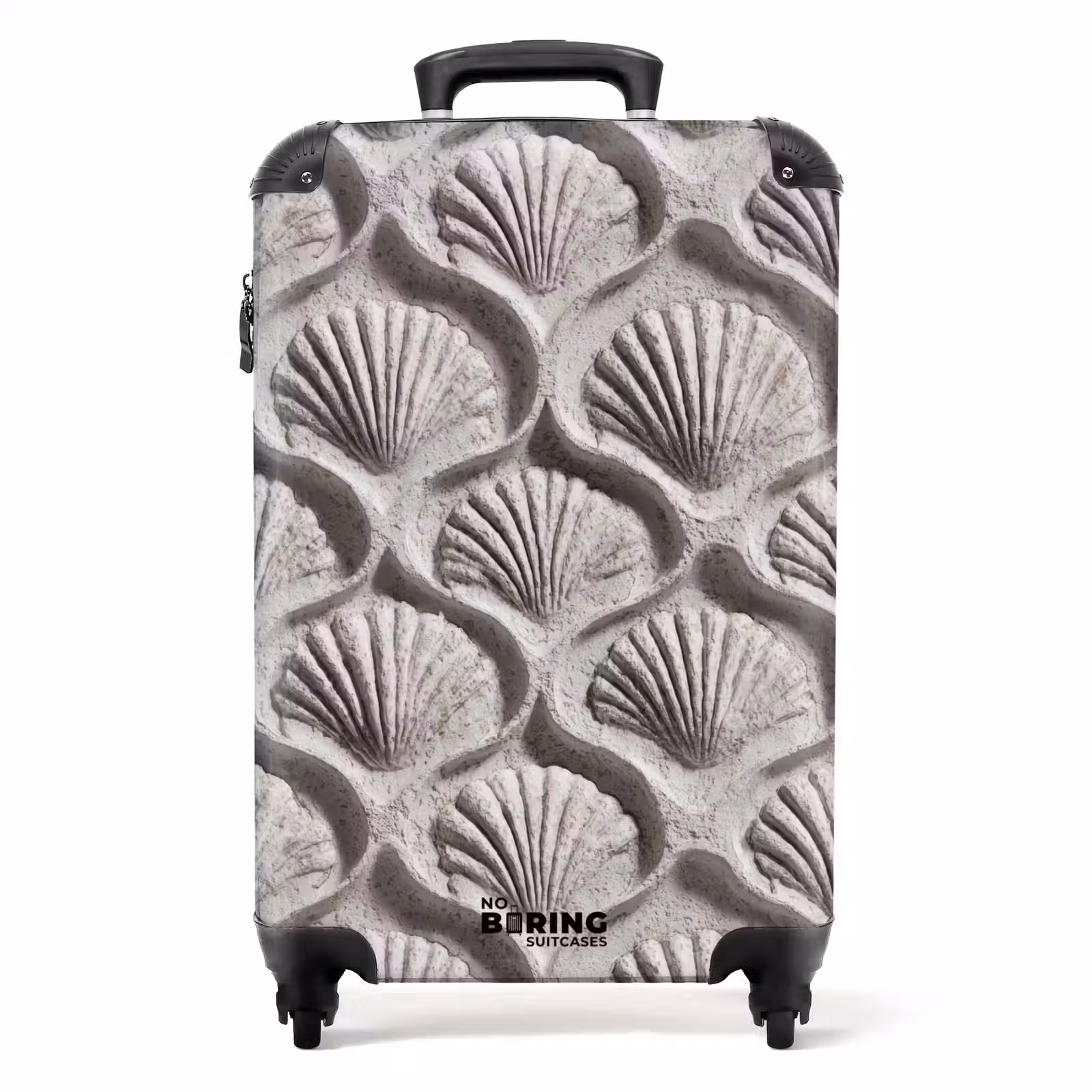 Koffer - Sand - Muschelform - Grau — 1