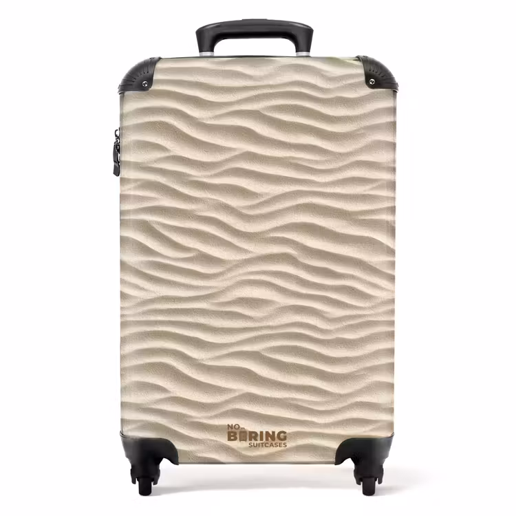 Koffer - Sand - Wellen - Beige — 1