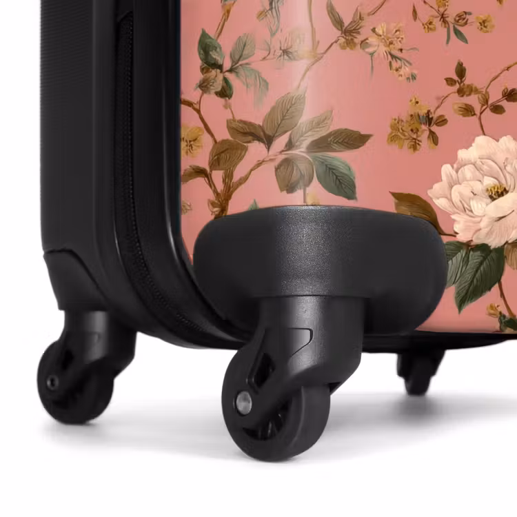 Koffer - Klassisch - Botanisch - Rosa — 7