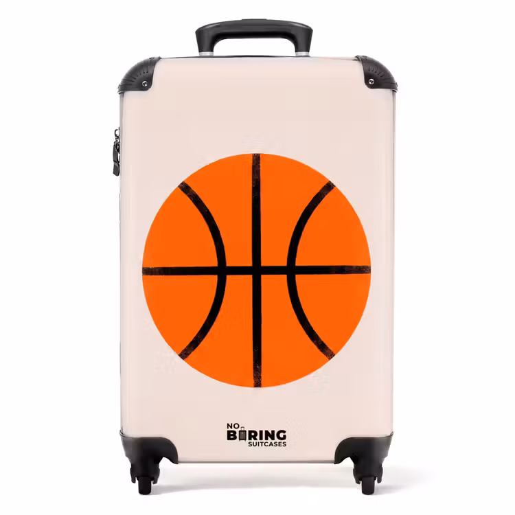 Koffer - Basketball – Ball – Sport – Illustration – Orange — 1