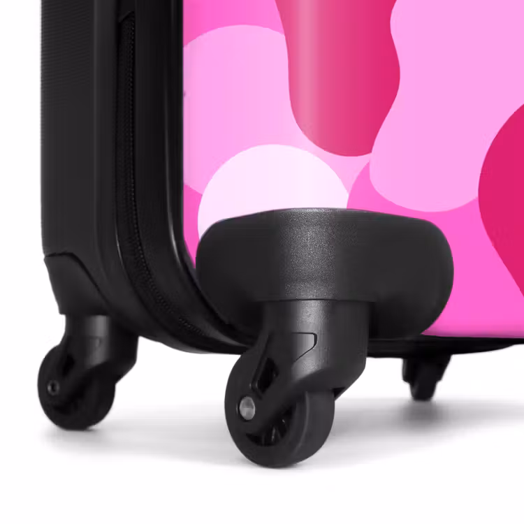 Koffer - Camouflage – Rosa – Muster — 7