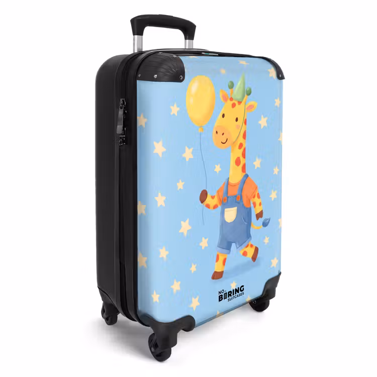 Koffer - Tiere – Giraffe – Luftballon – Party – Kinderzimmer — 2