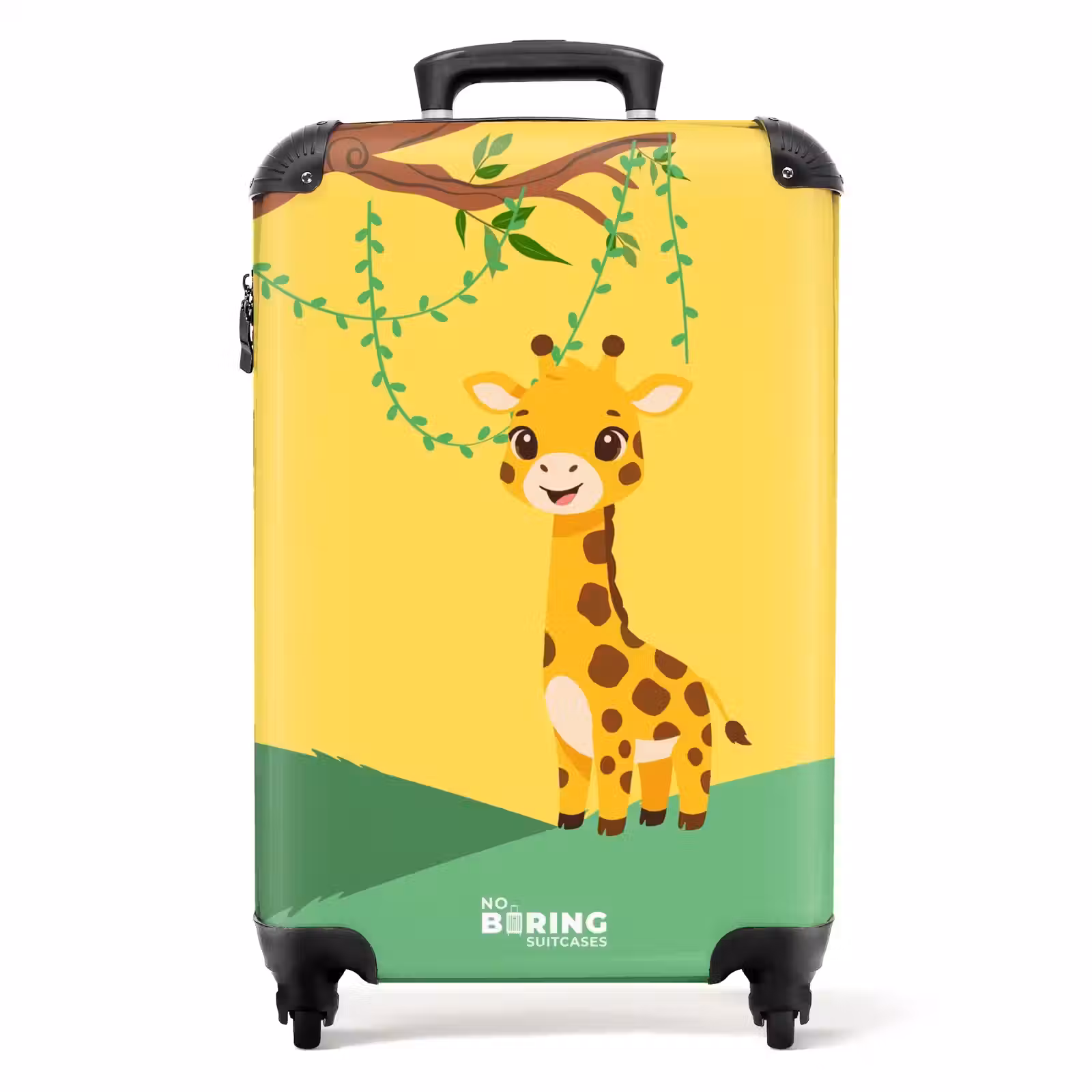 Koffer - Giraffe – Dschungel – Gelb — 1