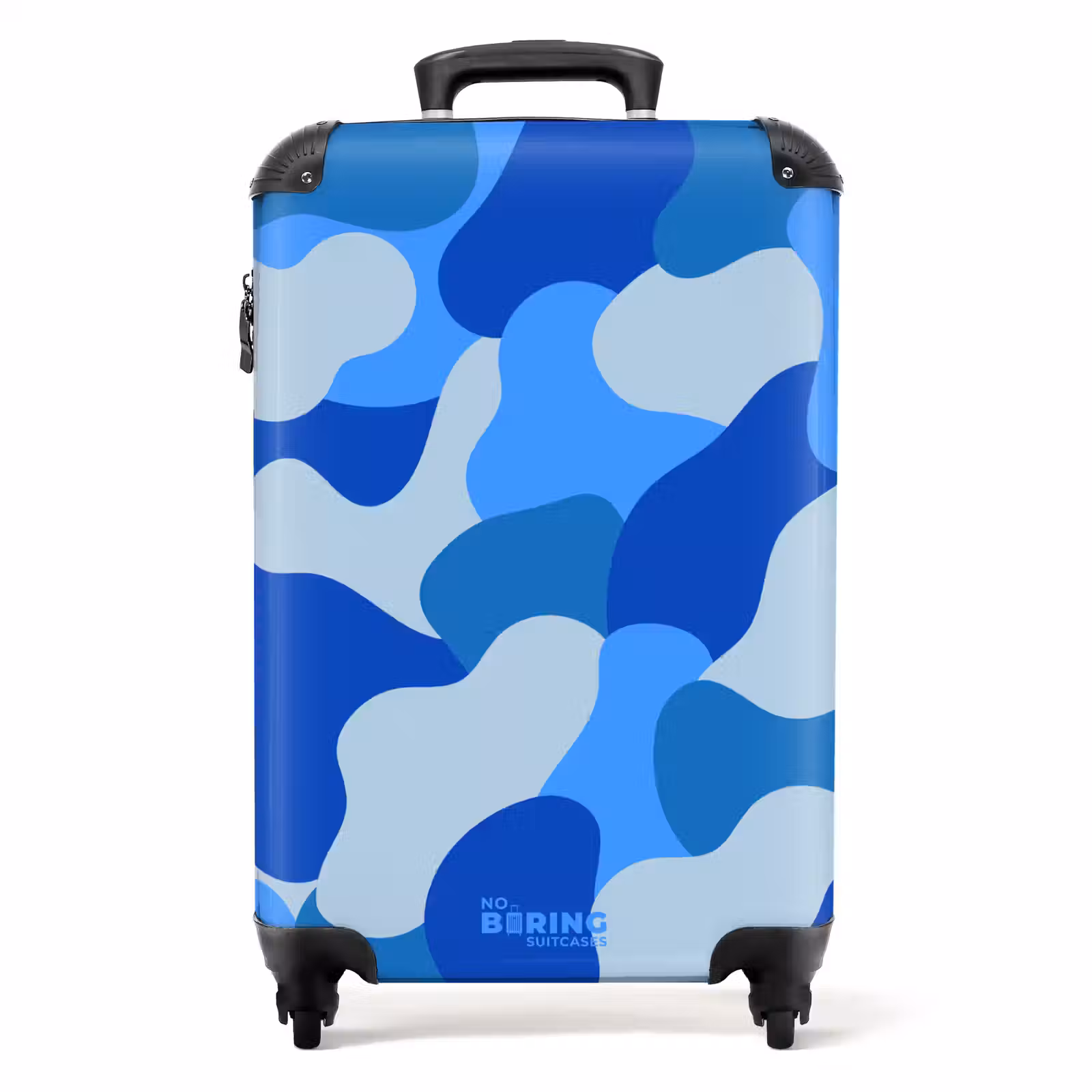 Koffer - Tarnmuster – Blau – Muster — 1