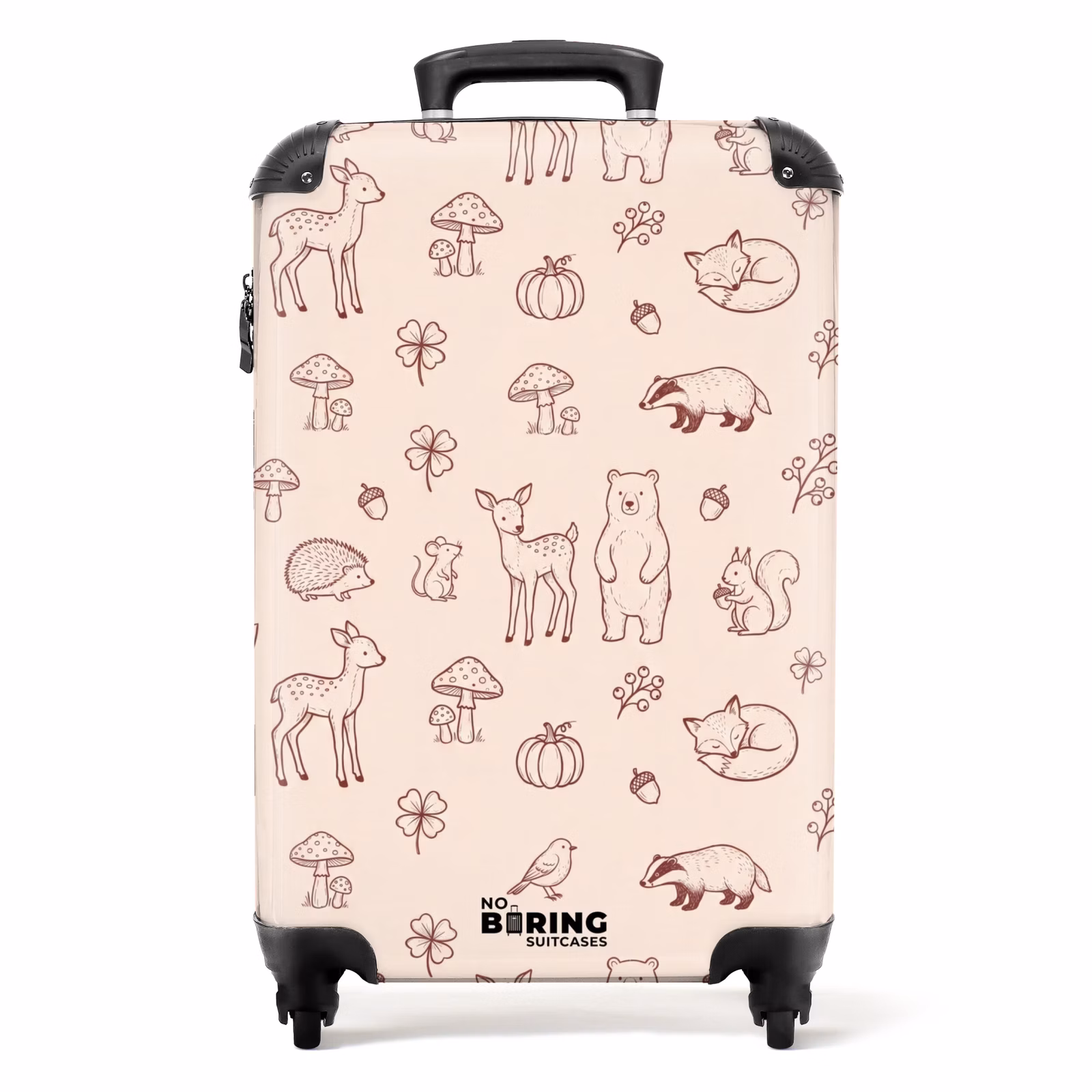 Koffer - Tiere – Wald – Natur – Skizze – Muster — 1