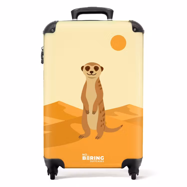 Koffer - Erdmännchen – Wüste – Sonne — 1