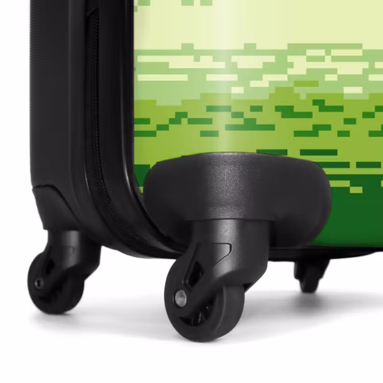 Koffer - Grün – Pixel – Horizontale Streifen — 7