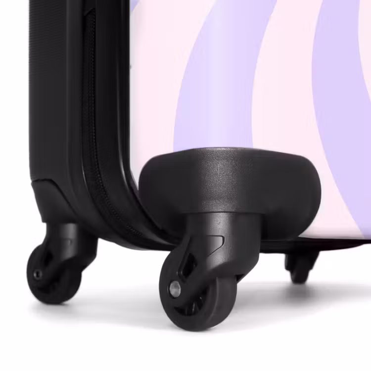 Koffer - Muster – Spirale – Abstrakt – Modern – Lila – Rosa — 7